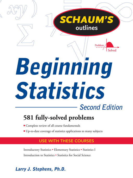 Title details for Beginning Statistics by Larry J. Stephens - Available